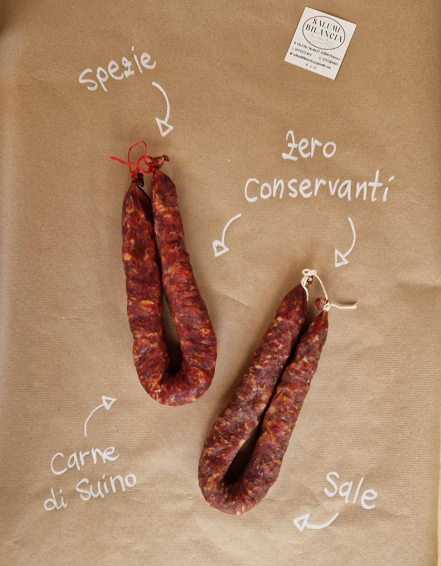 "HORSESHOE" SAUSAGE approx. 0,280 gr