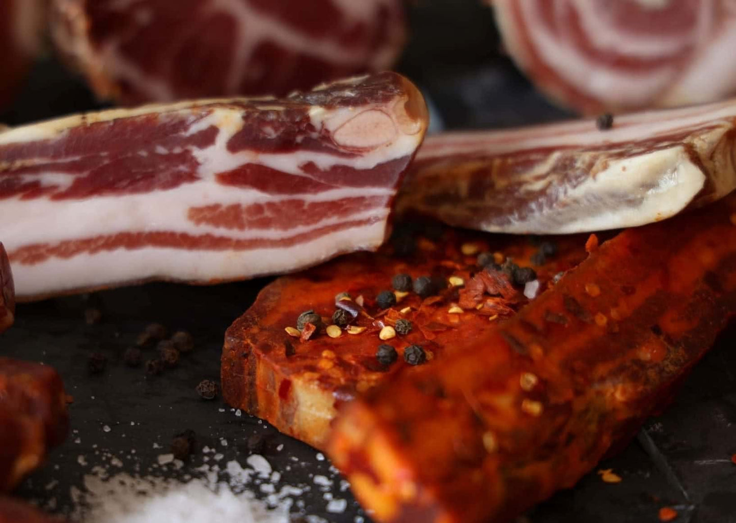 SLICED STRETCHED BACON