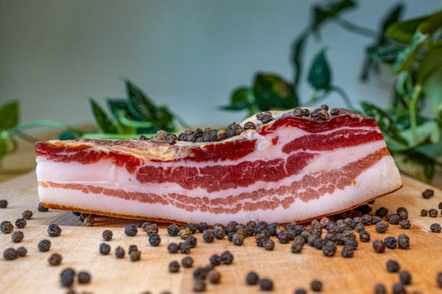 SLICED STRETCHED BACON